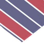 Amerikaanse Kleuren Korte Tafel Runner Tafelloper (Hoek)