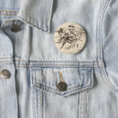 -Amerikaanse knop Ronde Button 5,7 Cm (In situ)