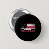 Amerikaanse Koe 4 juli Chicken Horse Pig Fa Ronde Button 5,7 Cm (Voorkant /achterkant)