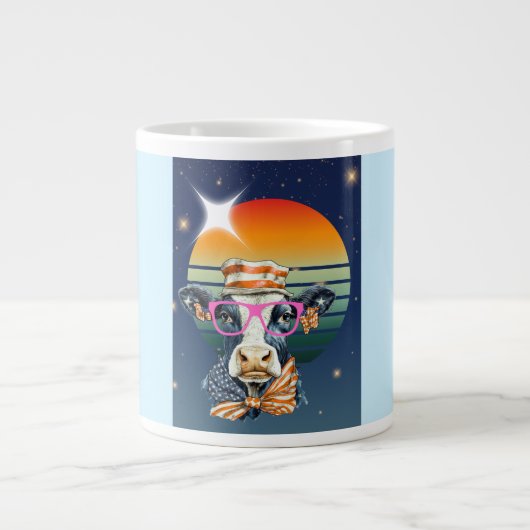 Amerikaanse Koe Grote Koffiekop (Voorkant)