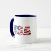 Amerikaanse koffie-Mok Mok (Voorkant links)