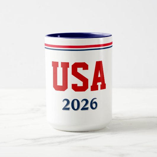 Amerikaanse koffiemok mok (Midden)