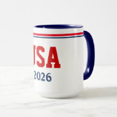 Amerikaanse koffiemok mok (Voorkant rechts)
