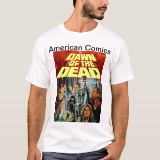 Amerikaanse komieken t-shirt