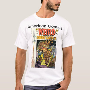 Amerikaanse komieken t-shirt