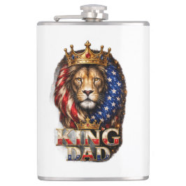 Amerikaanse Koning Papa  Heupfles