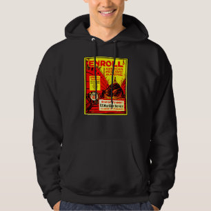 Amerikaanse koopvaardij - Enroll Today Hoodie