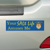 Amerikaanse Koopvaardij Sticker (Op auto)