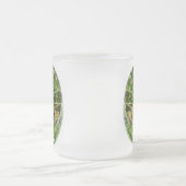 Amerikaanse kopervlinder matglas koffiemok (Center)