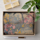 Amerikaanse kraai herfst gebladerte schilderij Dec Tissuepapier (Geschenk)