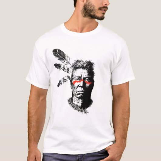 Amerikaanse krijger t-shirt (Voorkant)