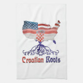 Amerikaanse Kroatische keukenhanddoek (Verticaal)