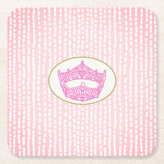 Amerikaanse kroon kartonnen onderzetters (Voorkant)