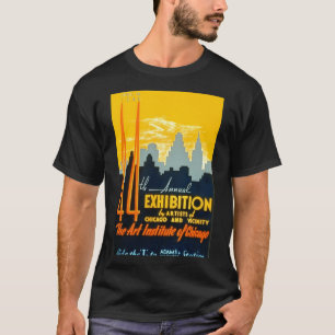 Amerikaanse kunst en design - Art Institute Of Chi T-shirt