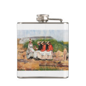 Amerikaanse kunst heupfles (Achterkant)