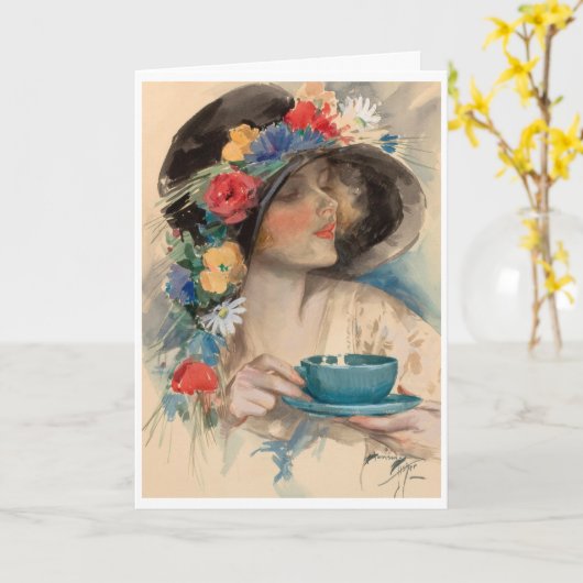 Amerikaanse kunst kaart (Gele Bloem)