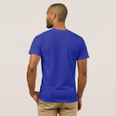 Amerikaanse kustwacht Heren Basic Bella Canvas T-s T-shirt (Achterkant volledig)