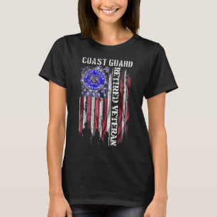 Amerikaanse kustwacht VS-VS Roud Retire T-shirt