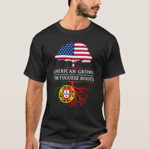 Amerikaanse kweek met Portugese    wortelenPortuga T-shirt
