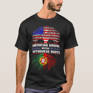 Amerikaanse kweek met Portugese wortels T-Shirt