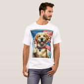 Amerikaanse Lab - Altijd Trouw T-shirt (Voorkant volledig)