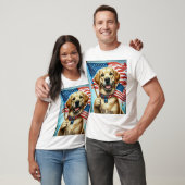 Amerikaanse Lab - Altijd Trouw T-shirt (Unisex)