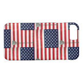 Amerikaanse label- en hondtegels Case-Mate iPhone case (Achterkant (Horizontaal))