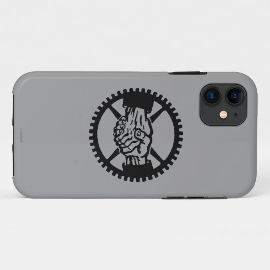 Amerikaanse Labourpartij Case-Mate iPhone Case (Achterkant (horizontaal))