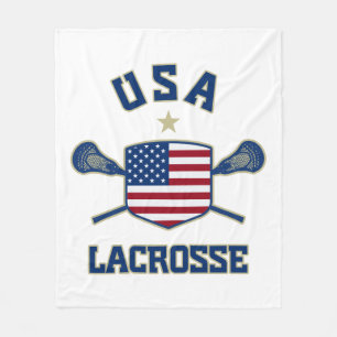 Amerikaanse Lacrosse Blanket Fleece Deken