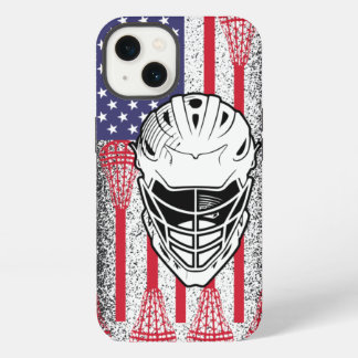 Amerikaanse lacrosse lax-vlagjongens en meisjes sp iPhone 13 hoesje