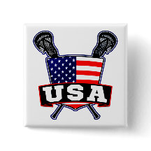 Amerikaanse Lacrosse Pin