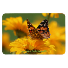 Amerikaanse Lady Butterfly Magneet