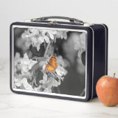 Amerikaanse Lady Butterfly on Blossom Lunch Box (In situ)