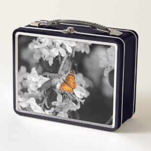 Amerikaanse Lady Butterfly on Blossom Lunch Box