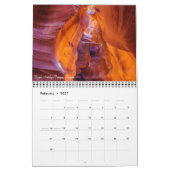 Amerikaanse landschapskalender kalender (Feb 2027)