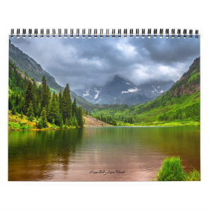 Amerikaanse landschapskalender kalender