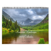Amerikaanse landschapskalender kalender (Hoes)