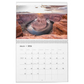 Amerikaanse landschapskalender voor de zuidwesteli kalender (Mar 2026)