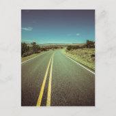 Amerikaanse landschapsreis briefkaart (Voorkant)