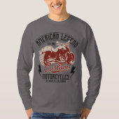 Amerikaanse Legend Custom Motorcycle Los Angeles C T-shirt (Voorkant)