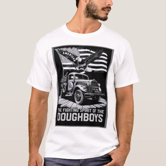 Amerikaanse legende: The Doughboys T-shirt (Voorkant)