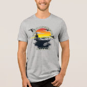 Amerikaanse leger | Mannen Tri-Blend Shirt (Voorkant)