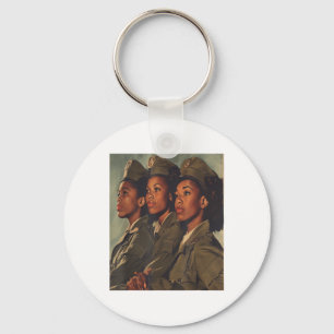 Amerikaanse leger zwarte zusterschap vrouwen sold Sleutelhanger