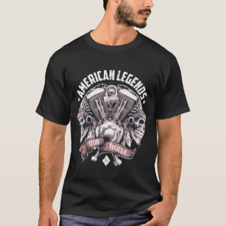 Amerikaanse legers - ijzerpaard t-shirt