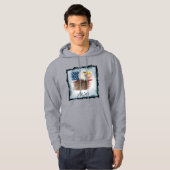 Amerikaanse Legervlag & Adelaar Hoodie (Voorkant volledig)
