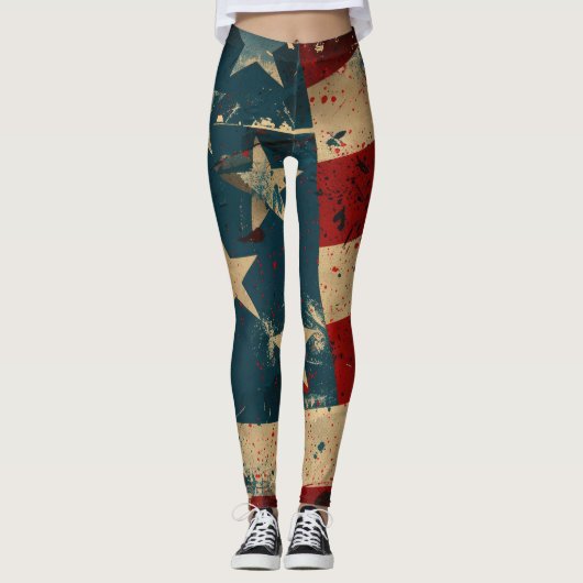 Amerikaanse Leggings (Voorkant)