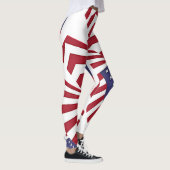 Amerikaanse Leggings met rode witte en blauwe tint (Rechts)