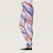 Amerikaanse Leggings met vlag Wearable Art (Links)