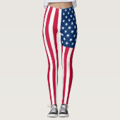 Amerikaanse Leggings op de vlag - Verenigde Staten (Voorkant)