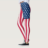 Amerikaanse Leggings op de vlag - Verenigde Staten (Links)